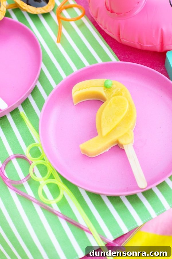 Tropical popsicles 