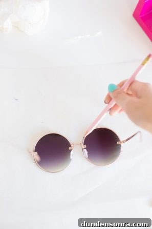 How to Make Colorful DIY Rainbow Sunglasses at Home 5 How To Make Rainbow Sunglasses