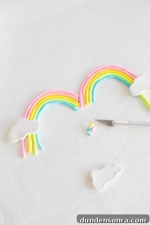 DIY Clay Rainbow Sunglasses