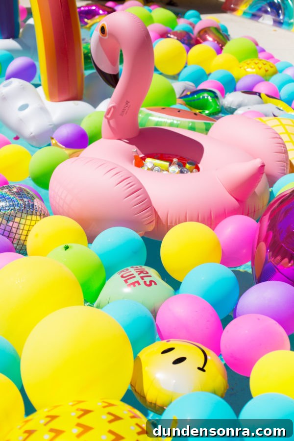 DIY Flamingo Cooler Float: Build a Fun Pool Drink Holder 11 Epic Balloon Pool Party!