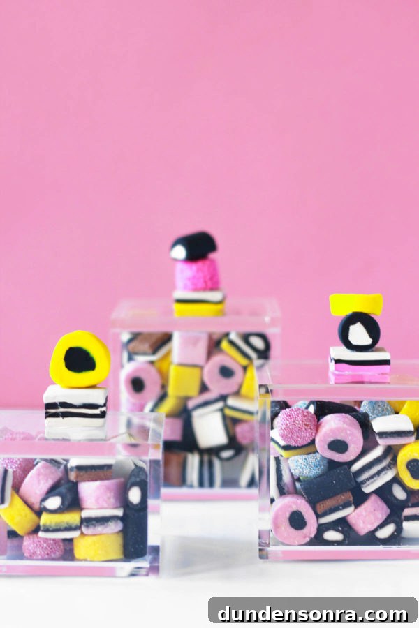 Boxes of candy