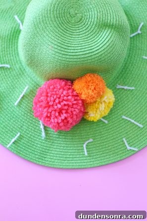 Green hat