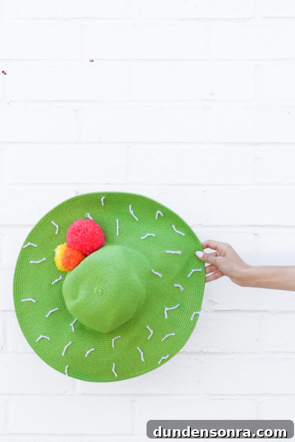Green hat