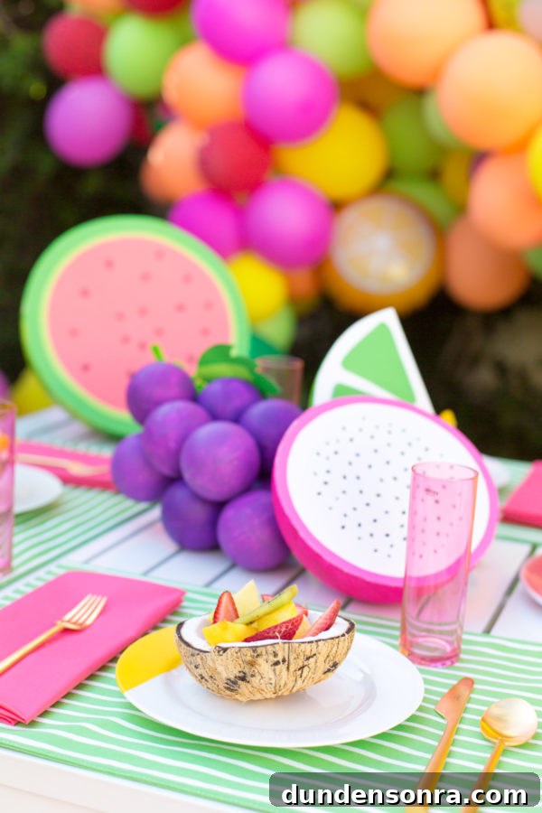 Fruit decor