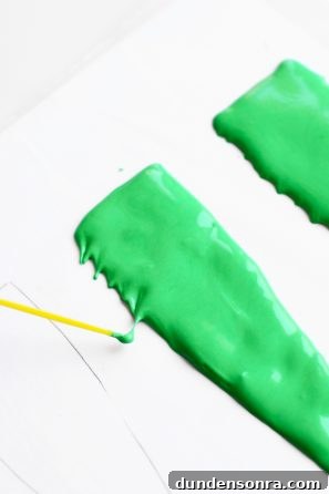 Green frosting 