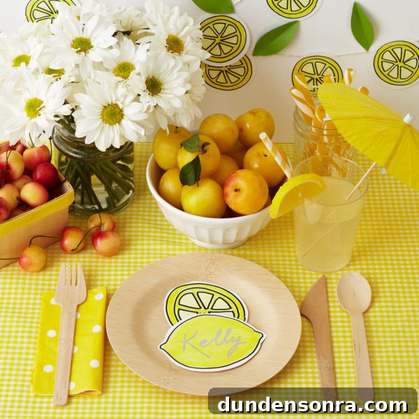 A dining set up