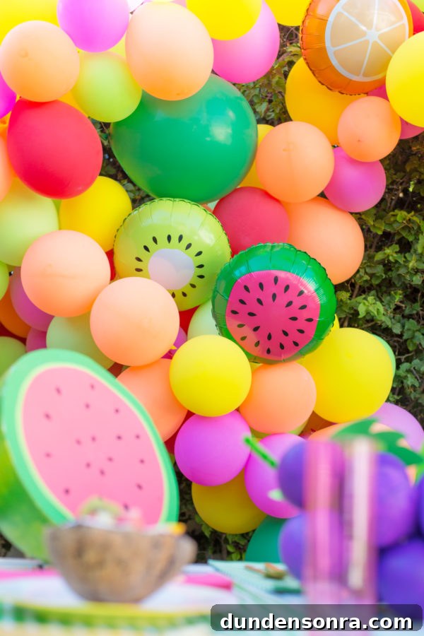 Fuit balloons