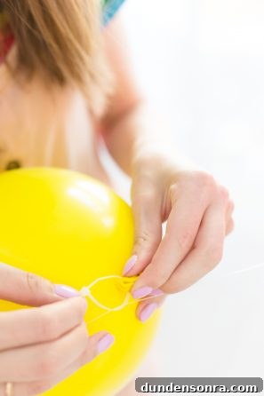 Yellow balloon
