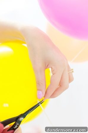Yellow balloon