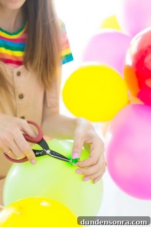 Green balloon