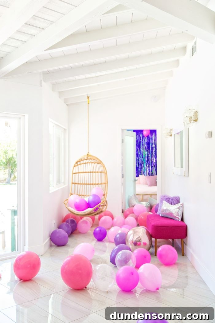 Balloon Slumber Party
