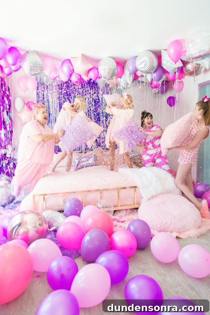 Confetti Pillow Fight!!