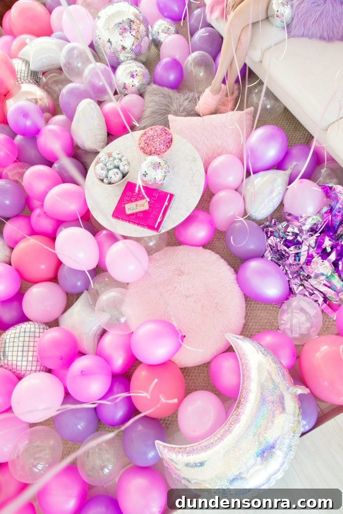 Balloon Slumber Party