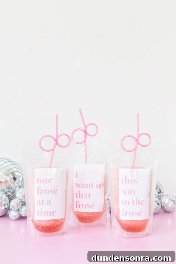 Juice and disco balls