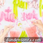 Frosé and straws
