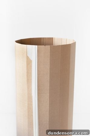 Cardboard cylinder
