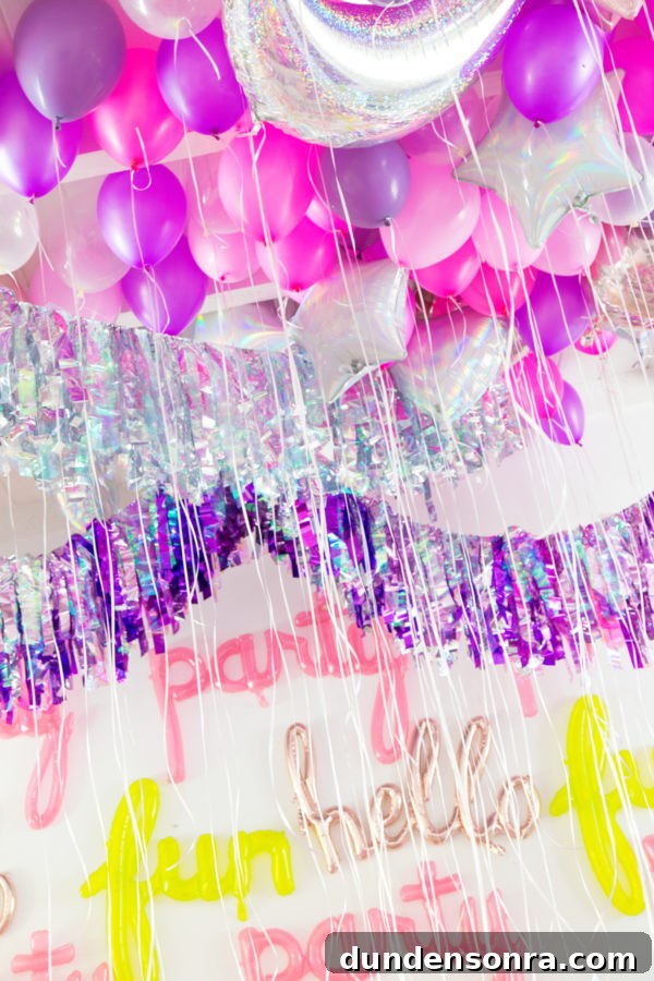 Make Your Own Mylar Party Streamers: Simple DIY Guide 3 Balloons