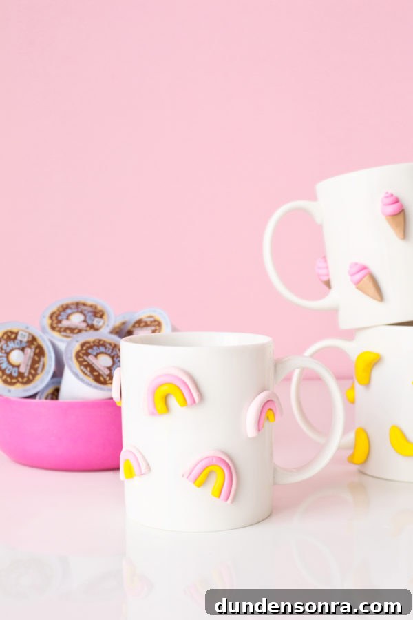 DIY 3D Clay Mugs: Step-by-Step Guide to Sculpted Ceramic Cups 3 Clay Mugs