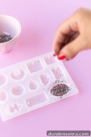 Glitter in a box