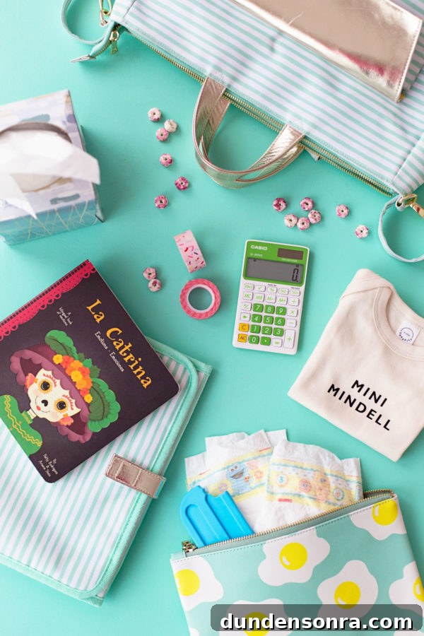 What's In My Travel Diaper Bag