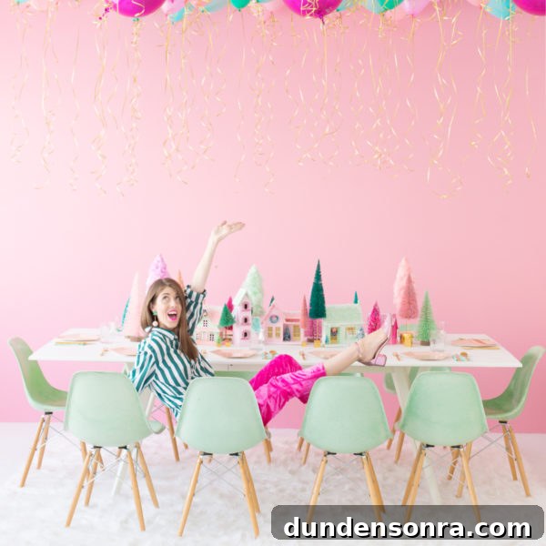Crafty Christmas Brunch Ideas: Festive Recipes & DIY Decor 17 A table with Christmas decor