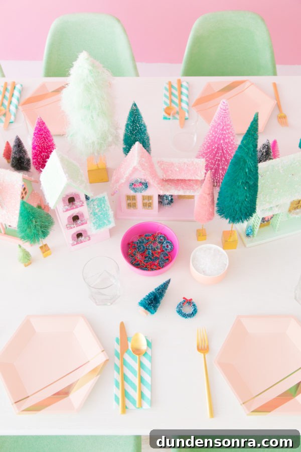Crafty Christmas Brunch Ideas: Festive Recipes & DIY Decor 9 Craft items on a table