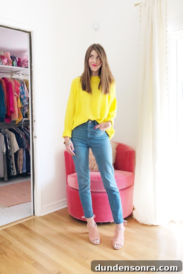 What I Wore to Work This Week: Office Outfit Ideas and Looks 3 A woman standing in a room