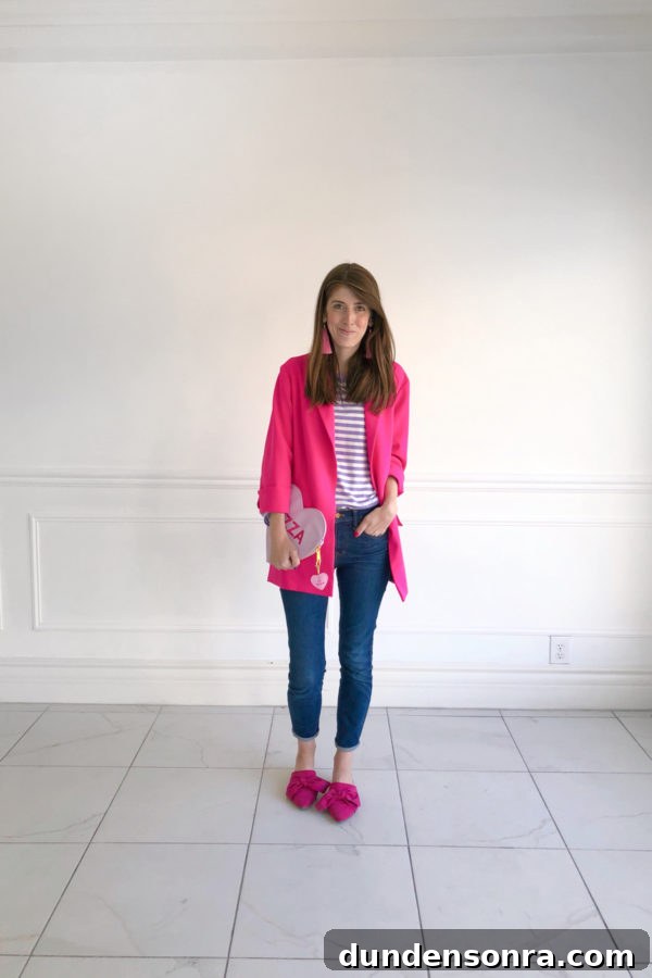 What I Wore to Work This Week: Office Outfit Ideas and Looks 5 A woman standing in a room