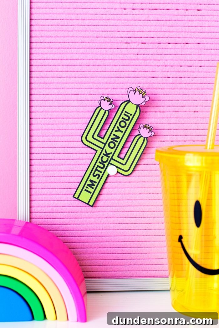 Cactus pin