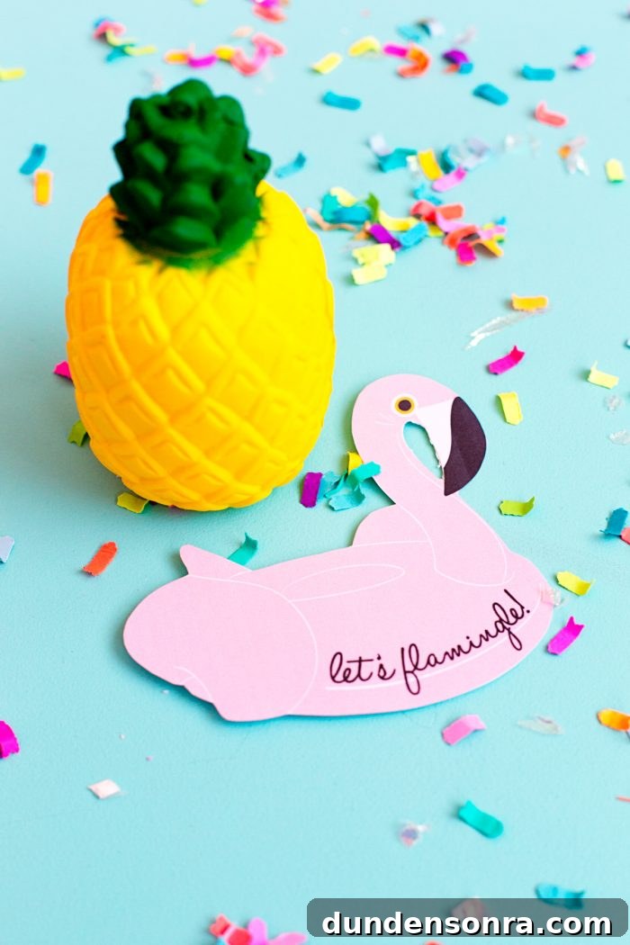A flamingo printable 