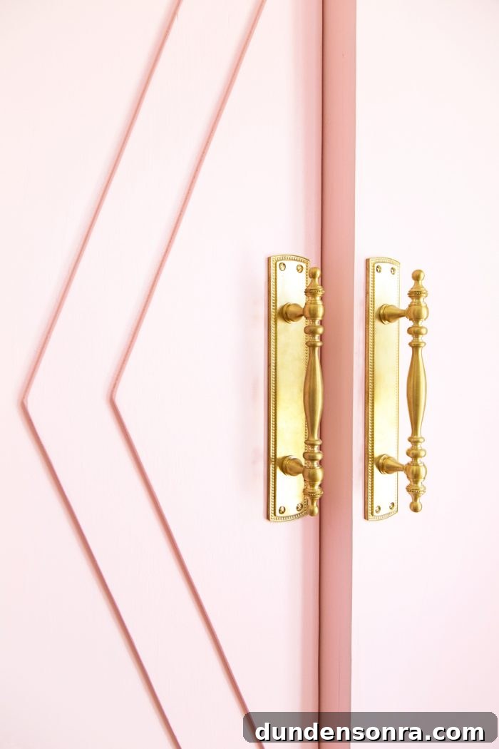 Closet Laundry Room Reveal and Clever Space-Saving Ideas 2 DIY French Doors