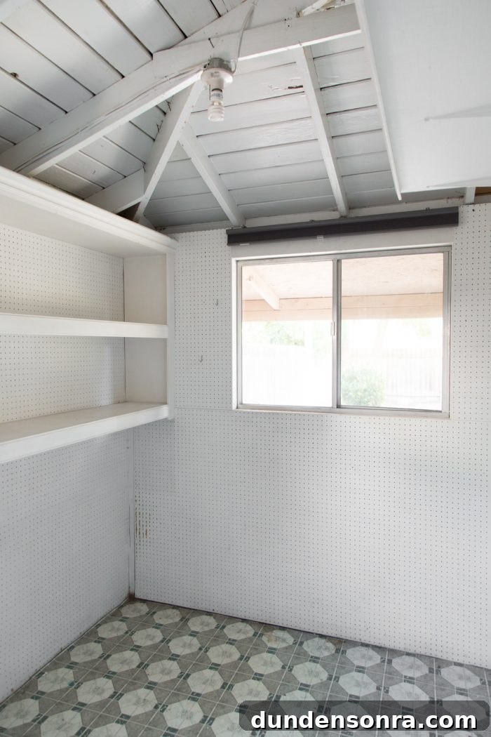 Closet Laundry Room Reveal and Clever Space-Saving Ideas 4 Master Closet Before