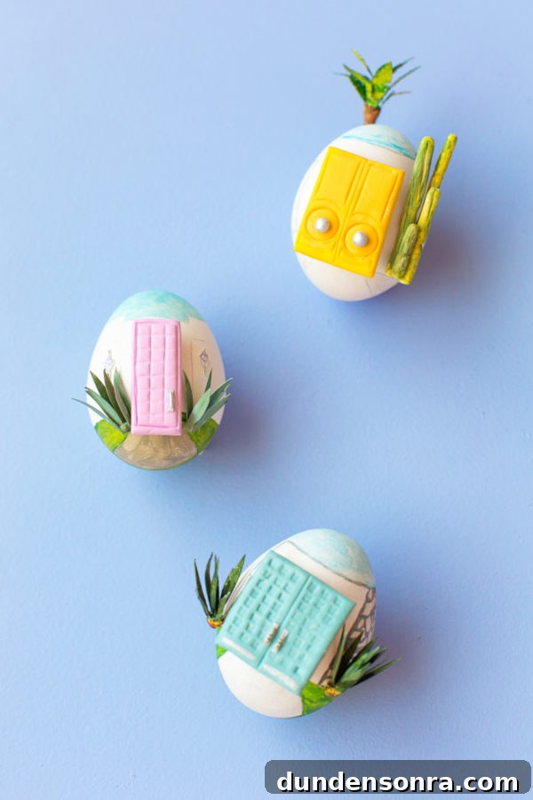 DIY Palm Springs Easter Egg Decor: Bright, Midcentury Craft Ideas 15 Easter eggs