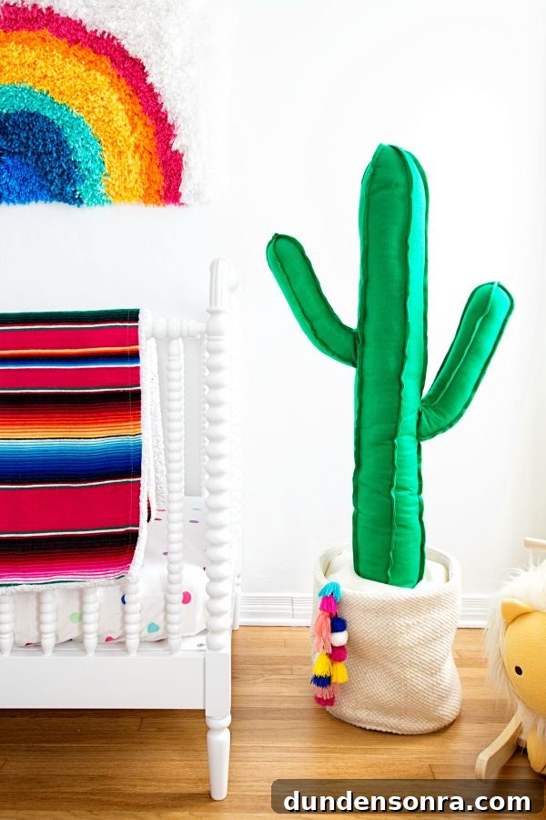 Make a Giant Plush Cactus: Step-by-Step Sewing Tutorial 2 Cactus decor