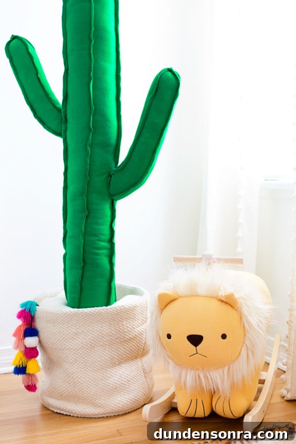 Make a Giant Plush Cactus: Step-by-Step Sewing Tutorial 5 Cactus and Plush