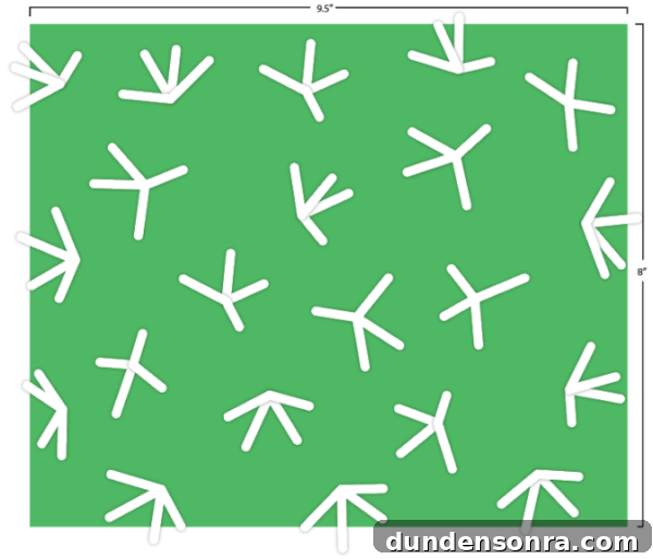 Behind the Scenes: Crafting Our Cactus Clutch Handbag 5 Cactus pattern