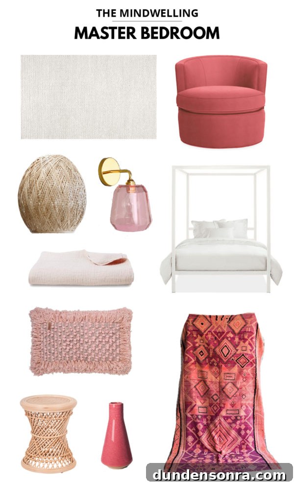 Pink Master Bedroom Inspiration