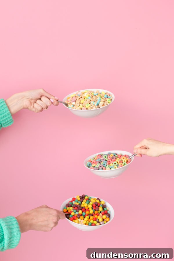 April Fools' Prank: Make Cereal Treat Bowls That Fool Everyone 7 People holding cereal