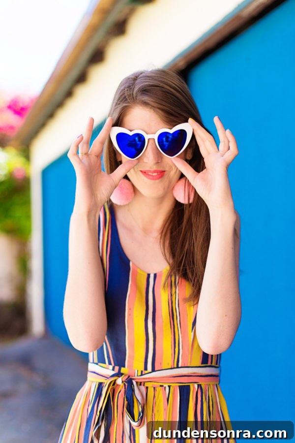 A woman wearing sunglasses