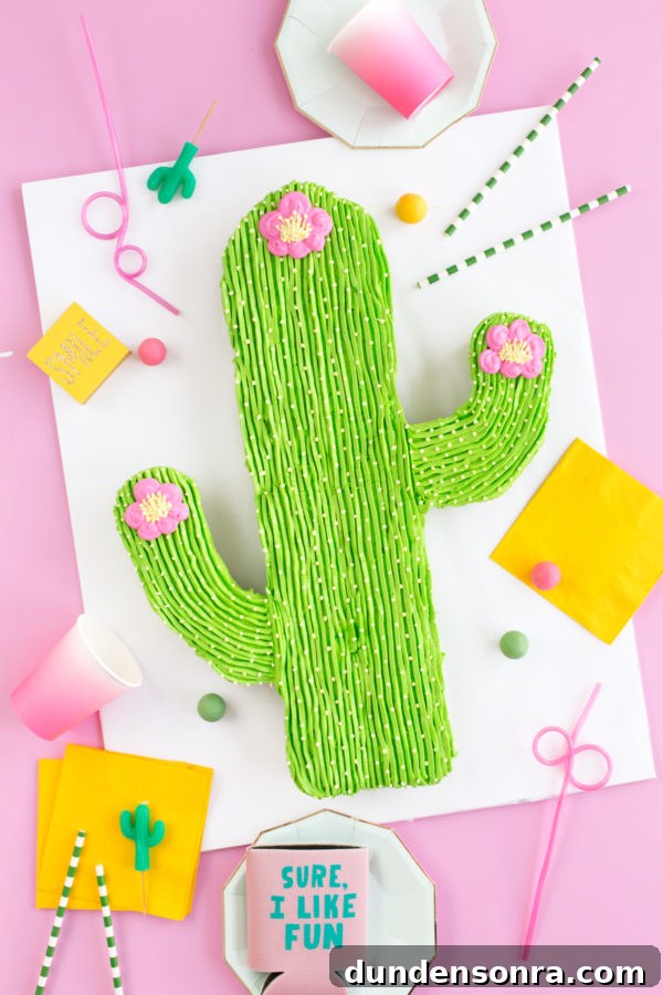 Cactus cake