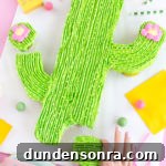 A cactus cake