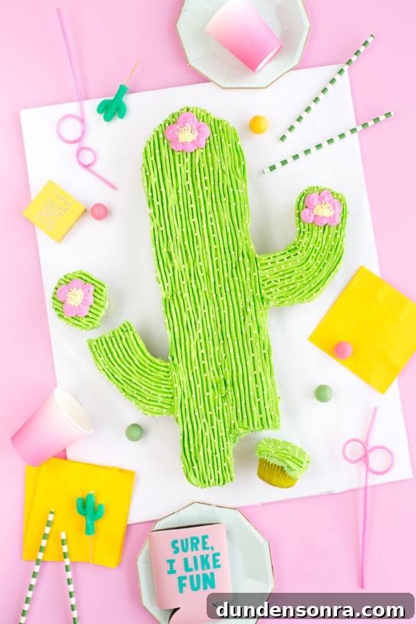 Cactus cake