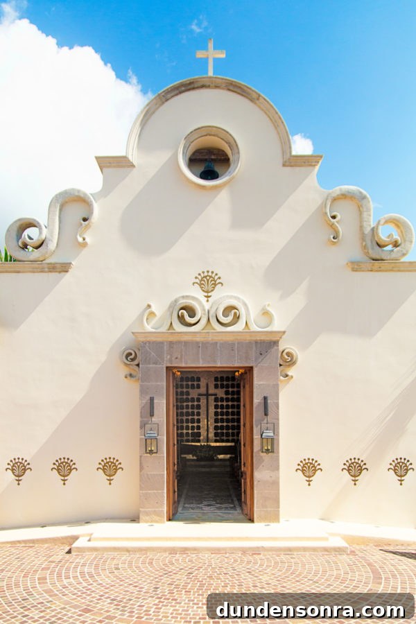 A building with a door