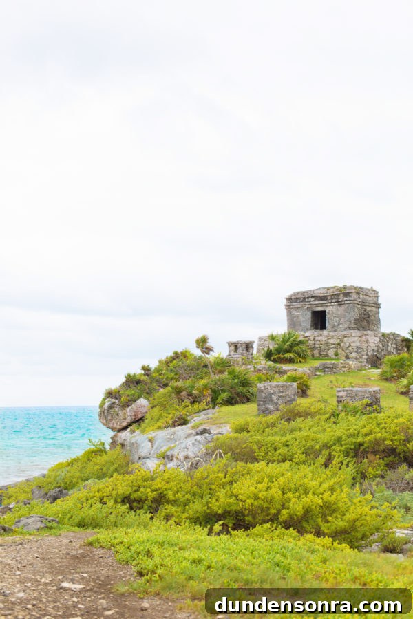 Ruins on the coast