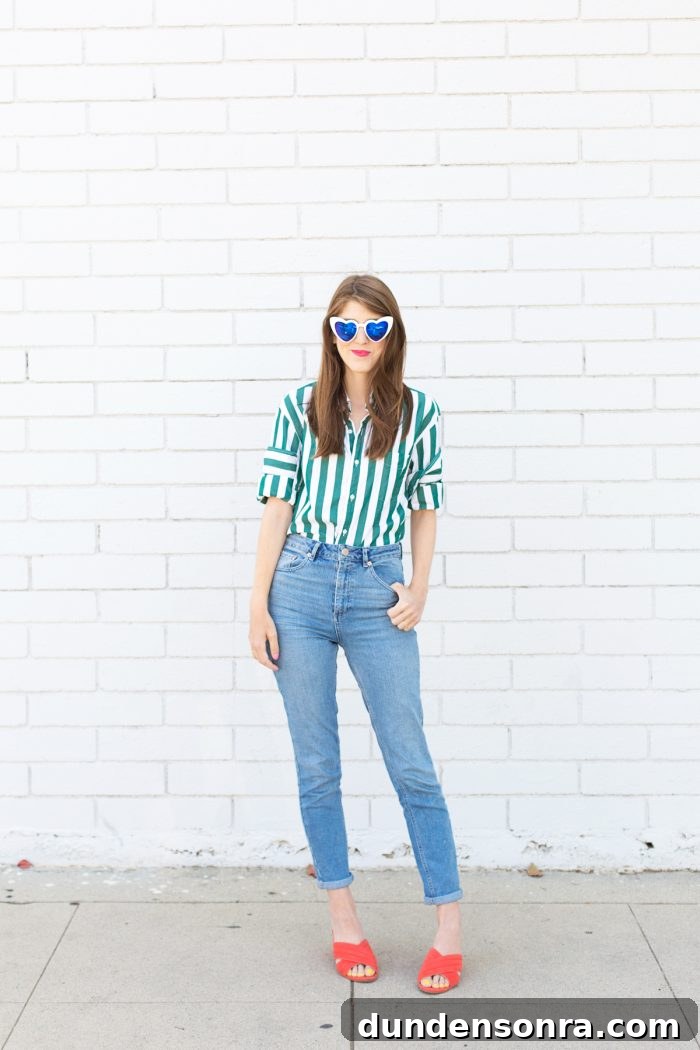 Short Sleeve Cuff Button Down
