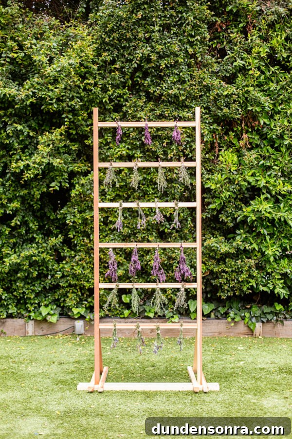 What Makes Your Backyard Special? Share What You Love 6 Lavender hanging