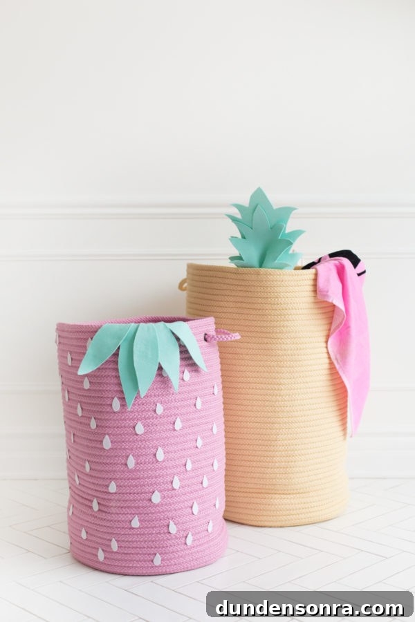 Baskets that look like fruit