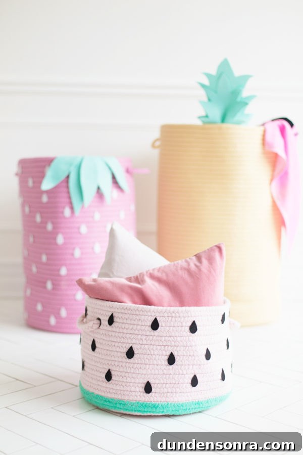 Baskets that look like fruit