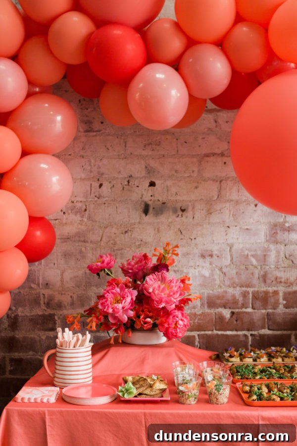 Pink balloons