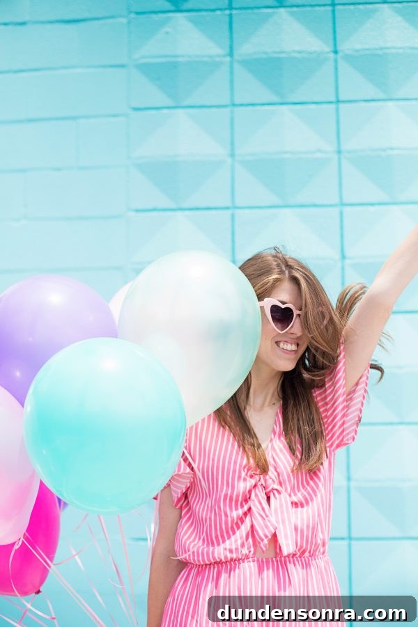 A woman wearing a pink shirt